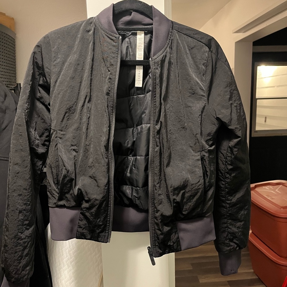 Black Bomber Jacket